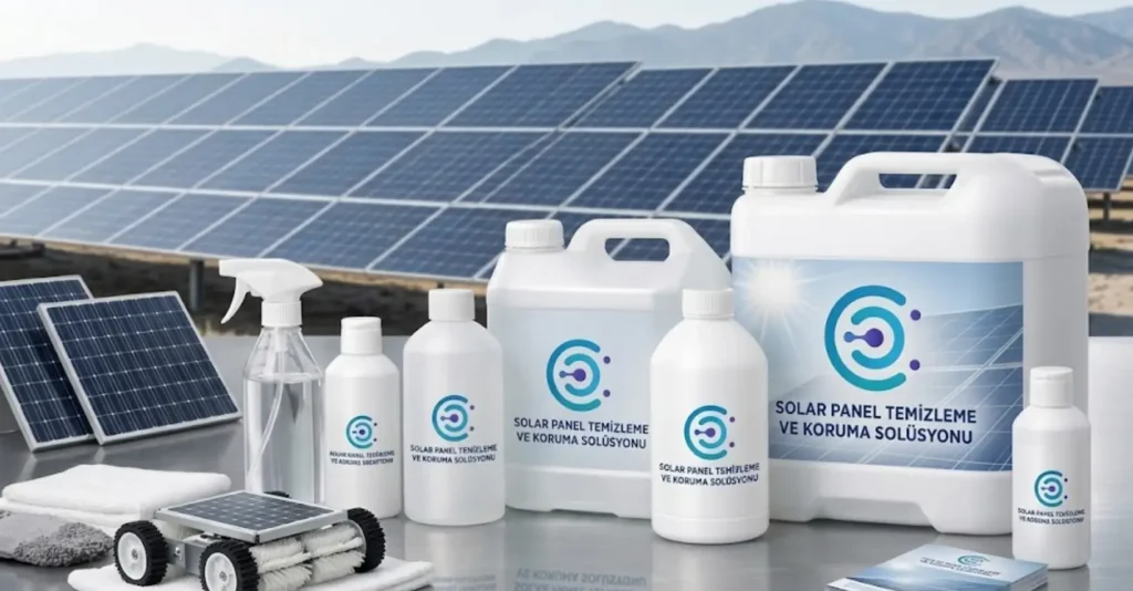 Solar Panel Temizleme ve Koruma Solüsyonu